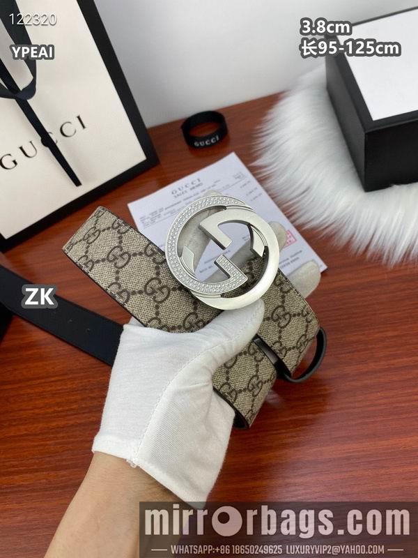 Gucci belt 38mmX95-125cm 8L20