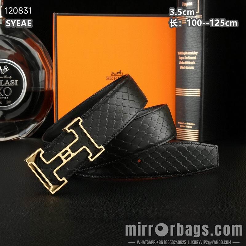 Hermes belt 35mmX100-125cm 8L072002