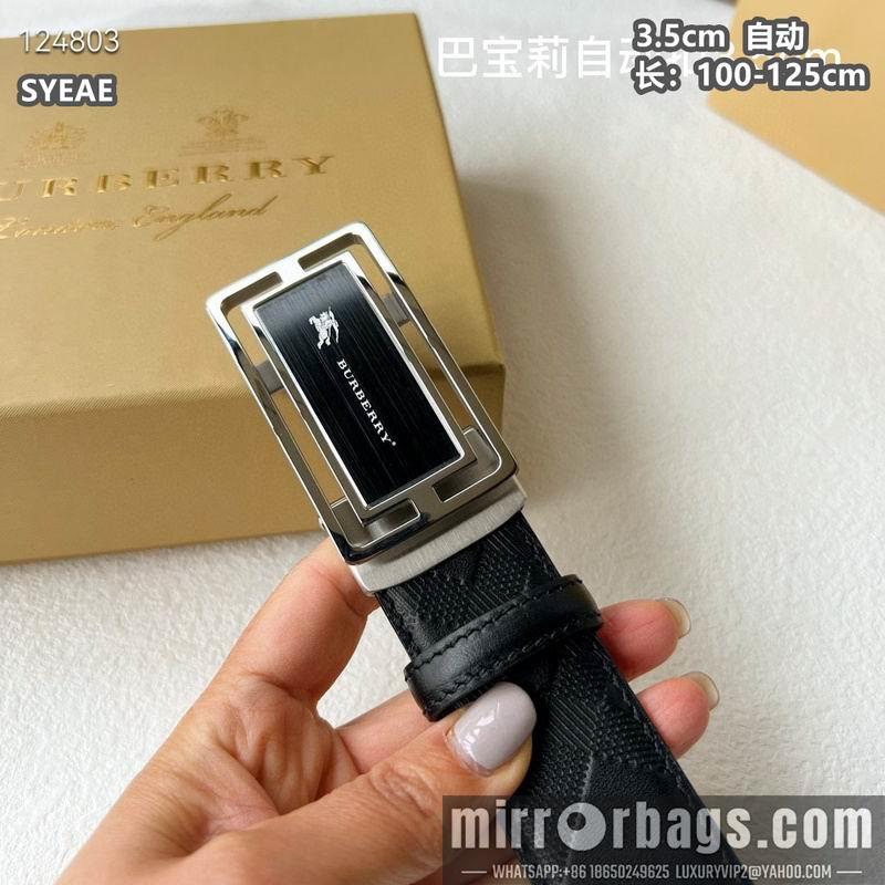 Burberry belt 35mmX100-125cm 8L71