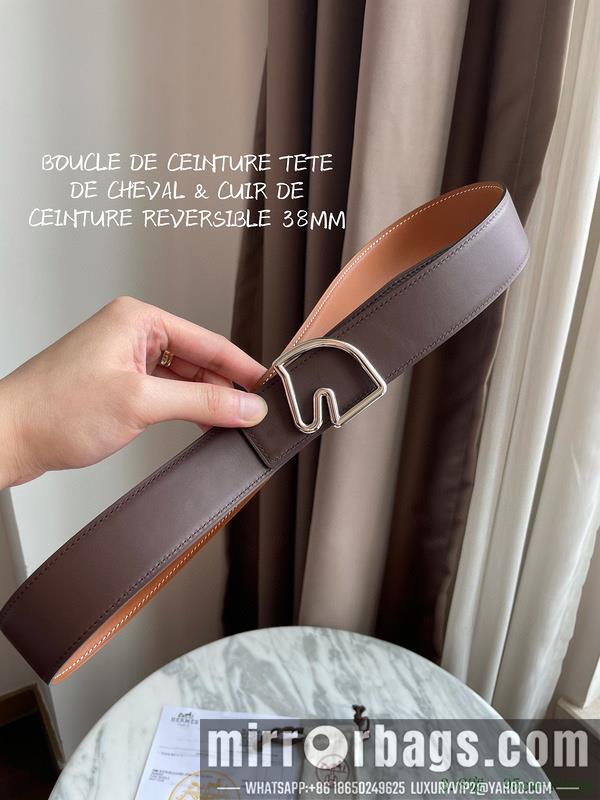 Hermes Belt 38mmX95-125cm 7D47