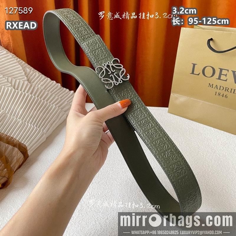 Loewe belt 32mmX95-125cm 8L04