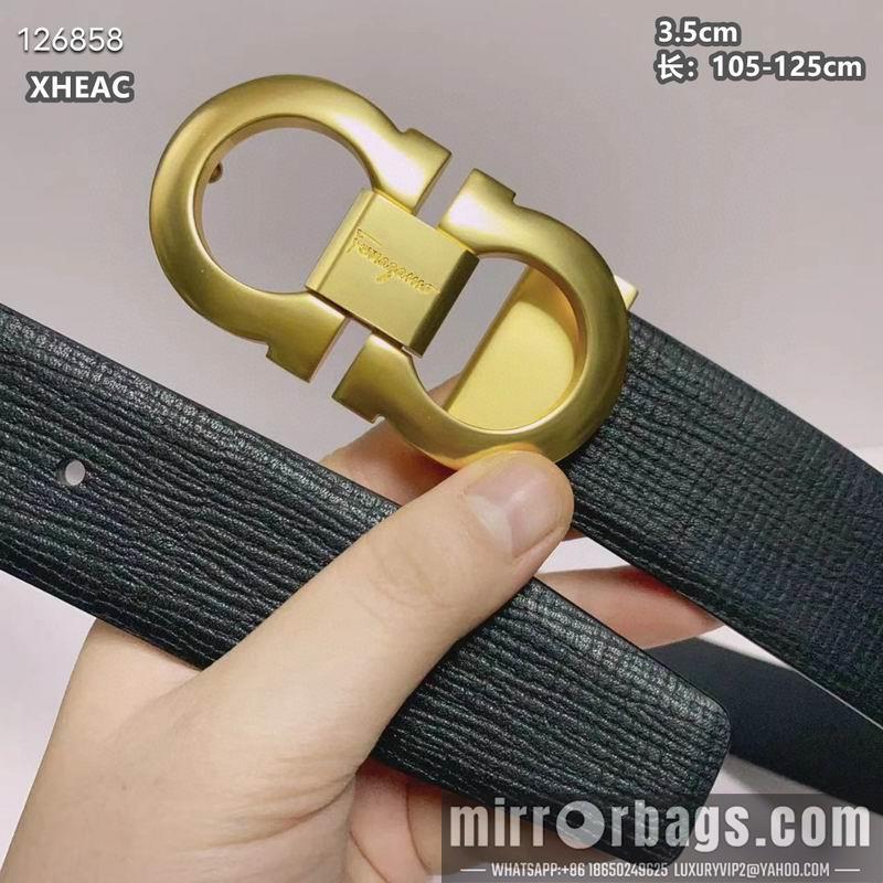 Ferragamo belt 35mmX105-125cm 8L97