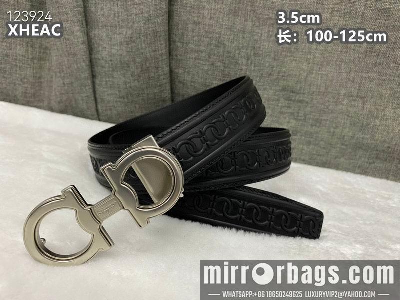 Ferragamo belt 35mmX100-125cm 8L45