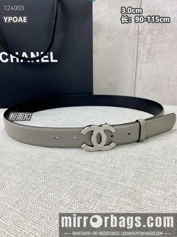 Chanel belt 30mmX90-115cm 8L09