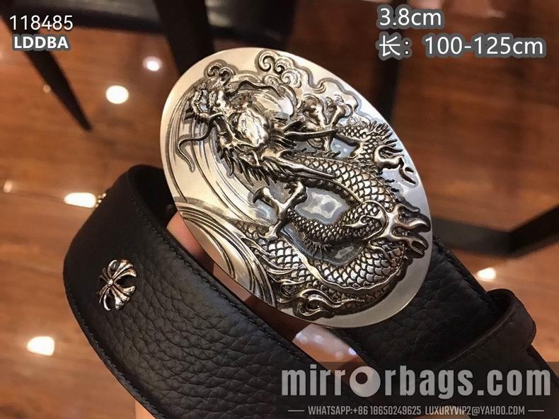Chrome Hearts belt 38mmX100-125cm 8L12