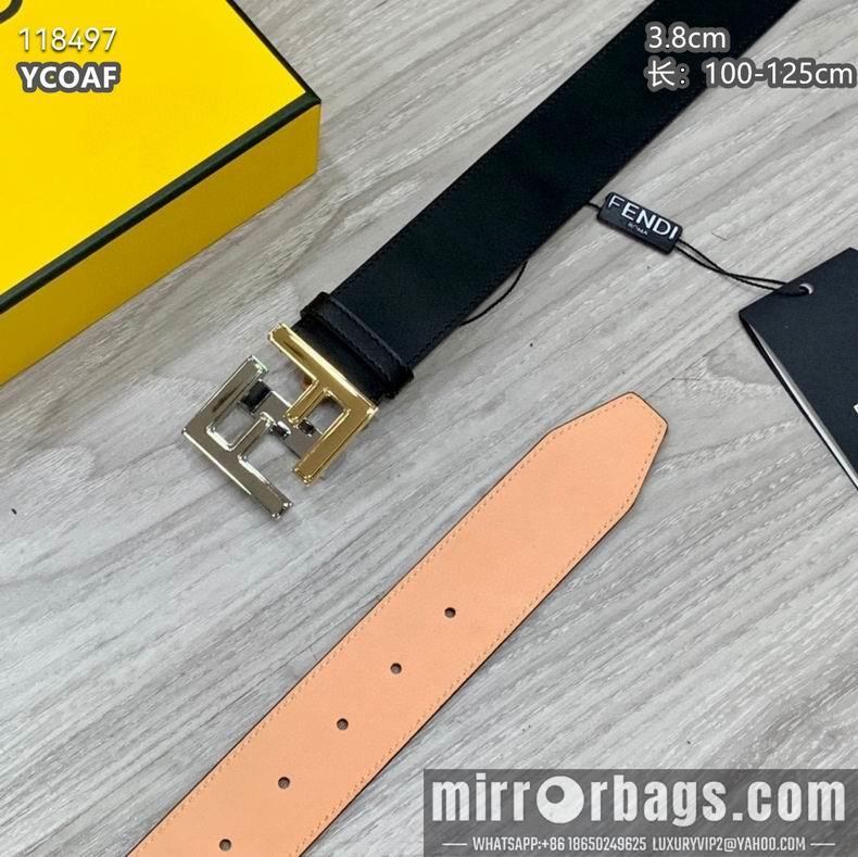Fendi belt 38mmX100-125cm 8L03
