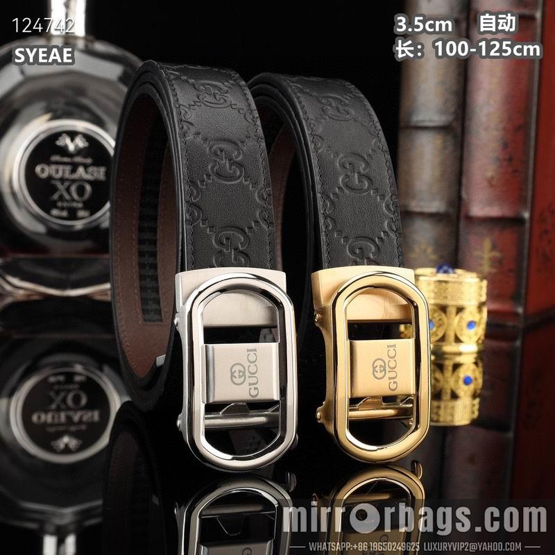Gucci belt 35mmX100-125cm 8L31