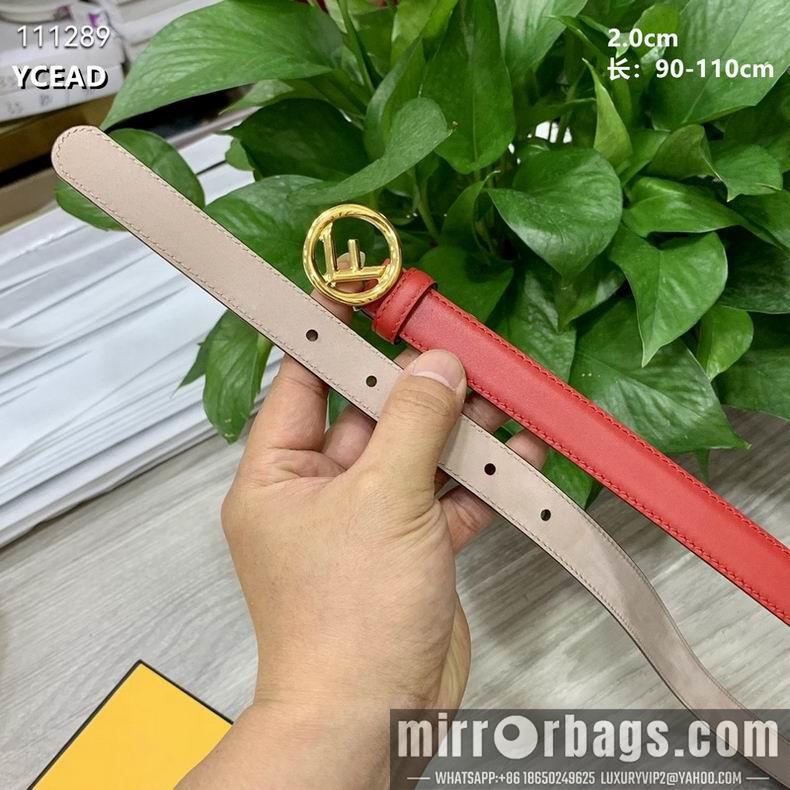 Fendi Belt 20mmX90-110cm 8L05