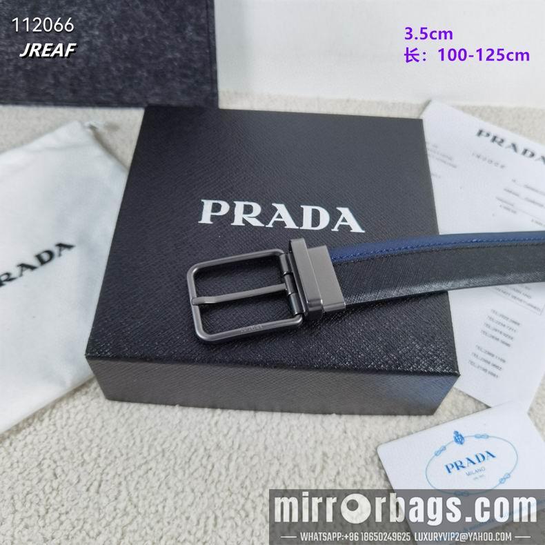 Prada belt 35mmX100-125cm 8L05