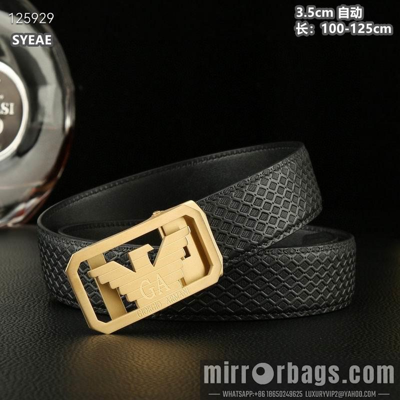 Armani belt 35mmX100-125cm 8L12