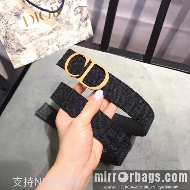 Dior Belt 34mmX95-125cm 7D26