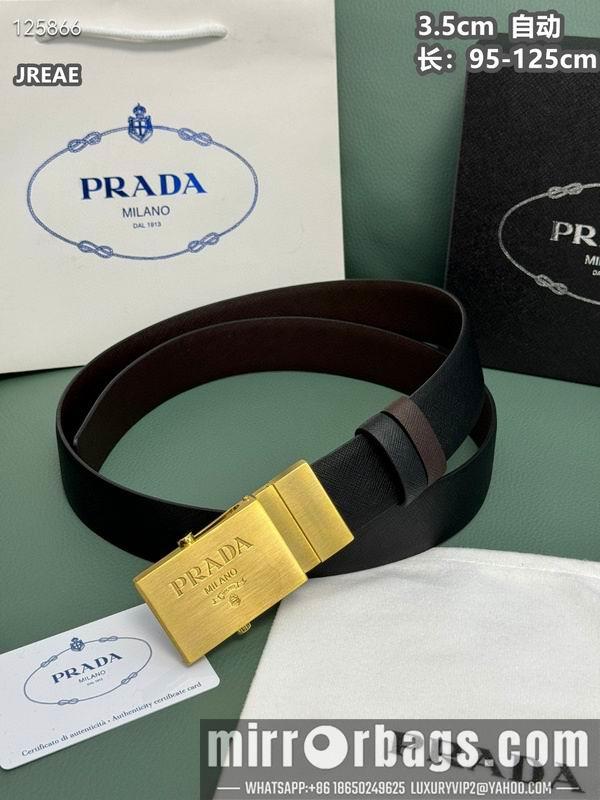 Prada belt 35mmX95-125cm 8L49