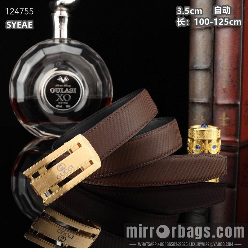 Gucci belt 35mmX100-125cm 8L23