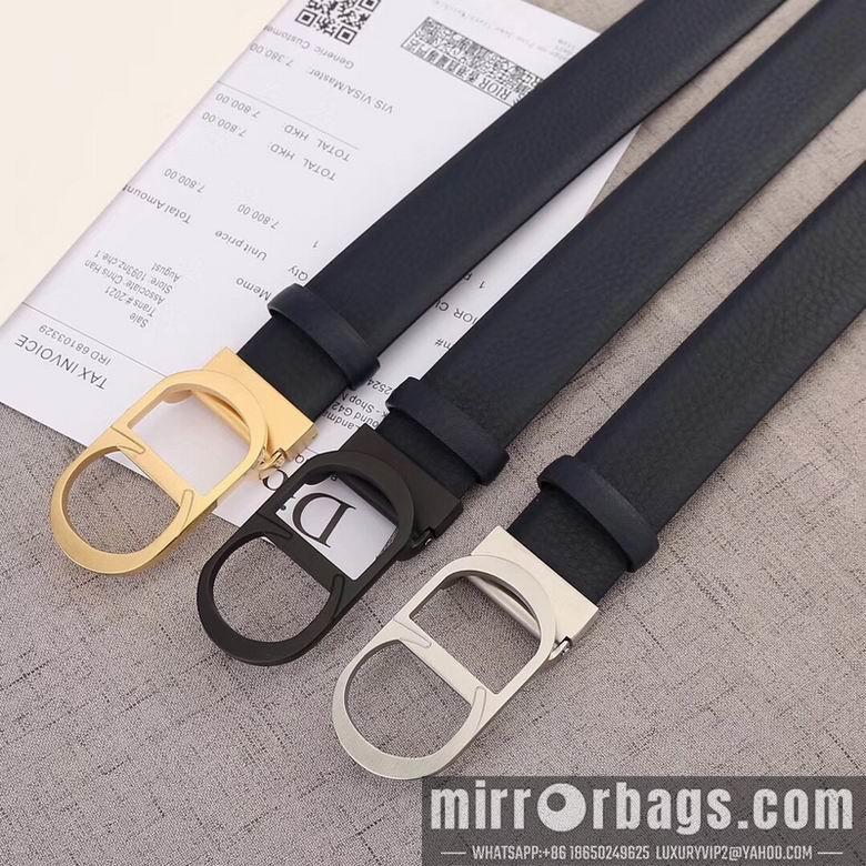 Dior Belt 34mmX95-125cm 7D21