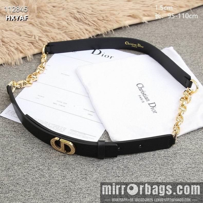 Dior belt 15mmX95-110cm 8L04