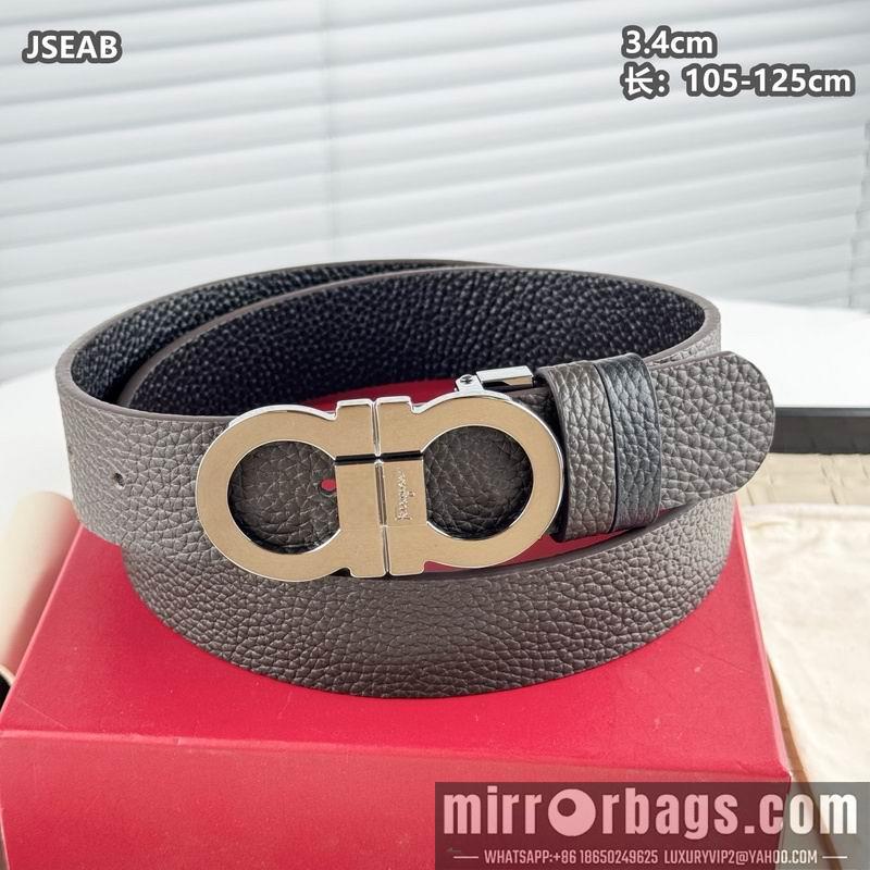 Ferragamo belt 34mmX105-125cm 8L10