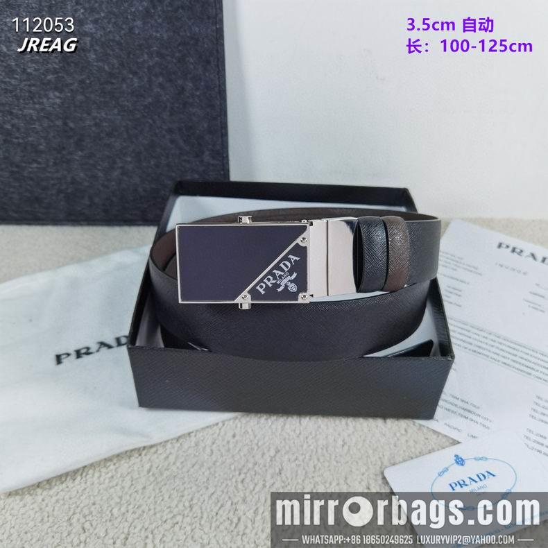 Prada belt 35mmX100-125cm 8L10