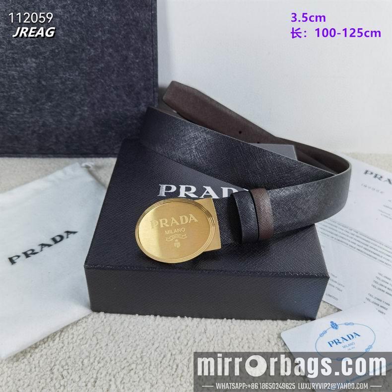 Prada belt 35mmX100-125cm 8L08