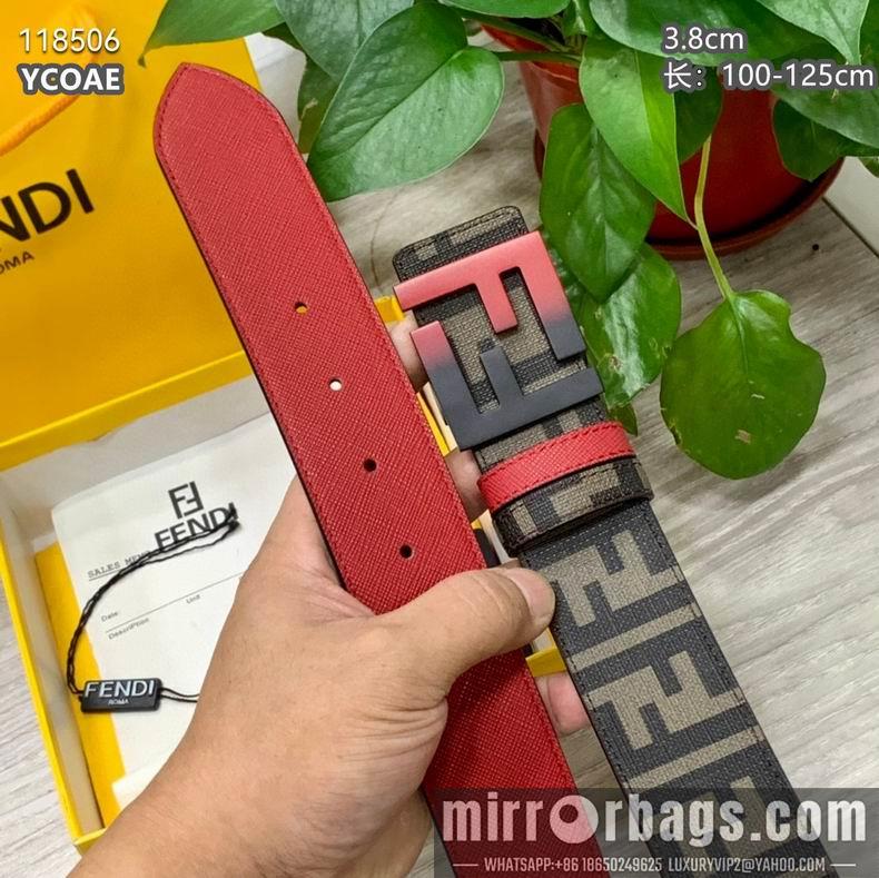 Fendi belt 38mmX100-125cm 8L01
