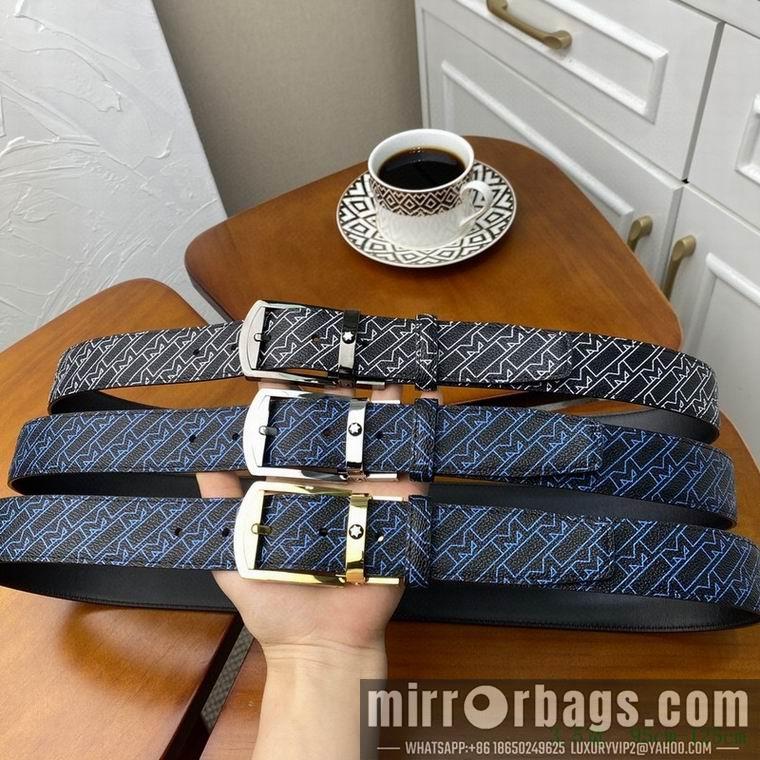 Montblanc Belt 35mmX95-125cm 7D03