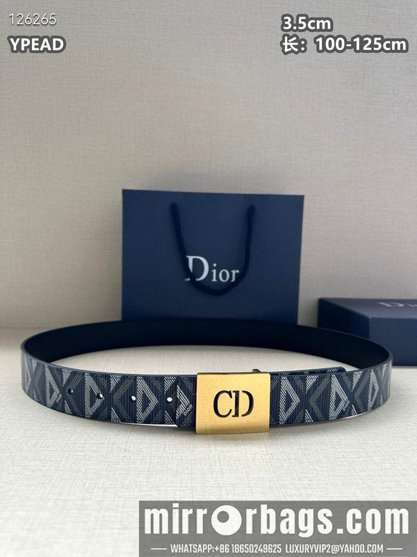Dior belt 35mmX100-125cm 8L28
