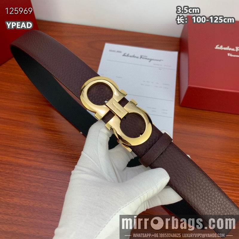 Ferragamo belt 35mmX100-125cm 8L21