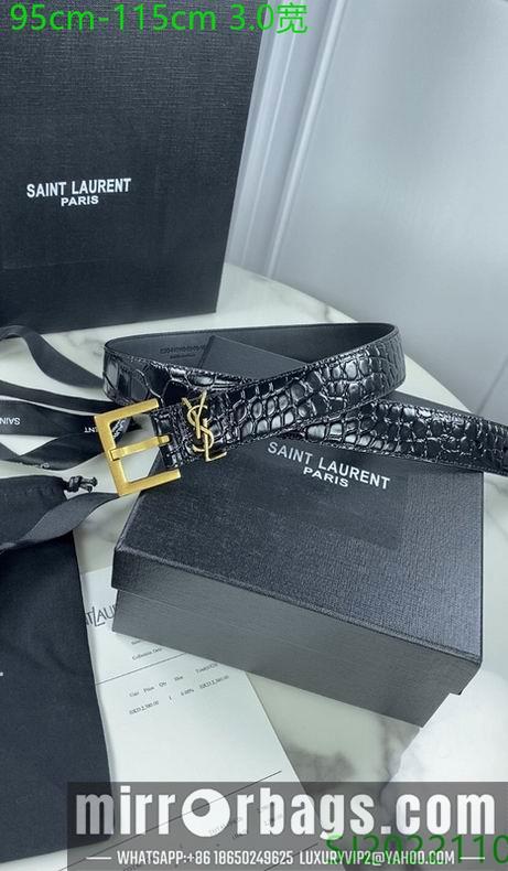 YSL belt 30mmX95-115cm 7D01