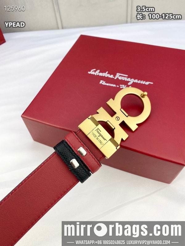 Ferragamo belt 35mmX100-125cm 8L23