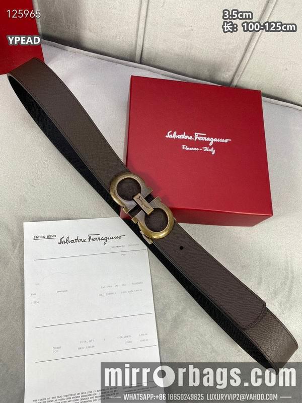 Ferragamo belt 35mmX100-125cm 8L22