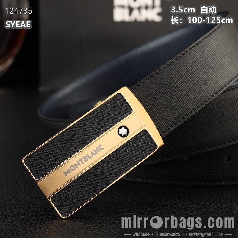 Montlanc belt 35mmX100-125cm 8L29