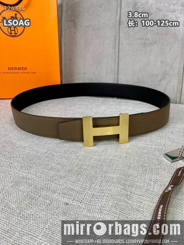 Hermes belt 38mmX100-125cm 8L04