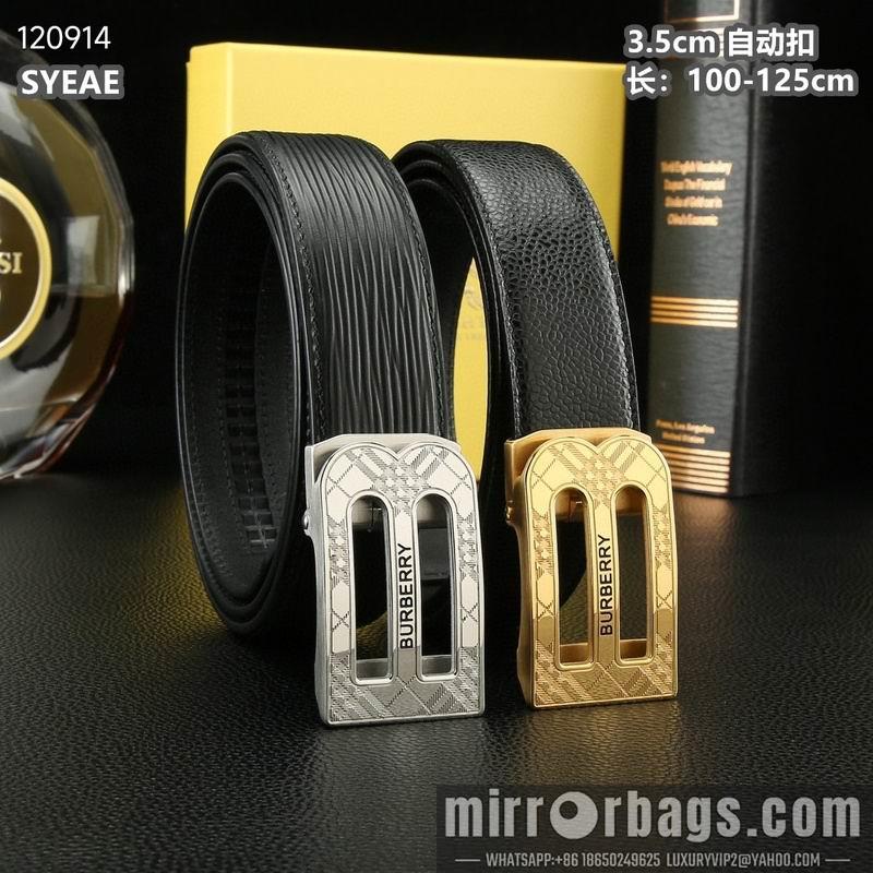 Burberry belt 35mmX100-125cm 8L88