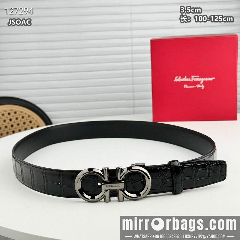 Ferragamo belt 35mmX100-125cm 8L85