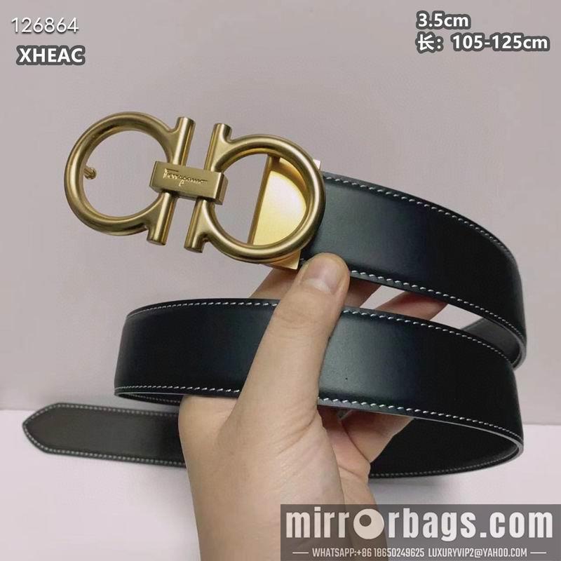 Ferragamo belt 35mmX105-125cm 8L102