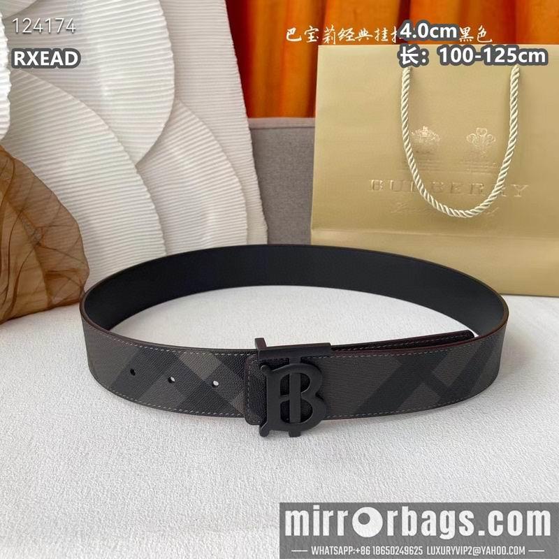 Burberry belt 40mmX100-125cm 8L06
