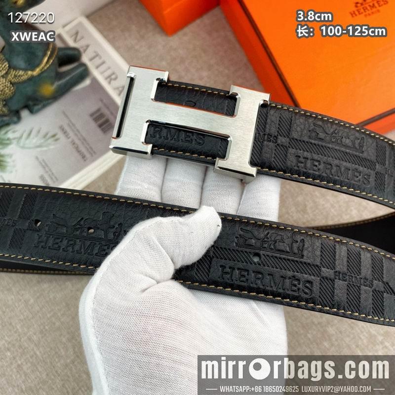Hermes belt 38mmX100-125cm 8L42