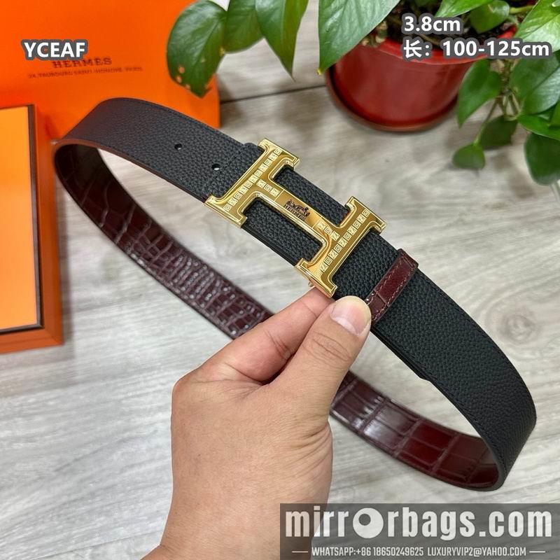 Hermes belt 38mmX100-125cm 8L60