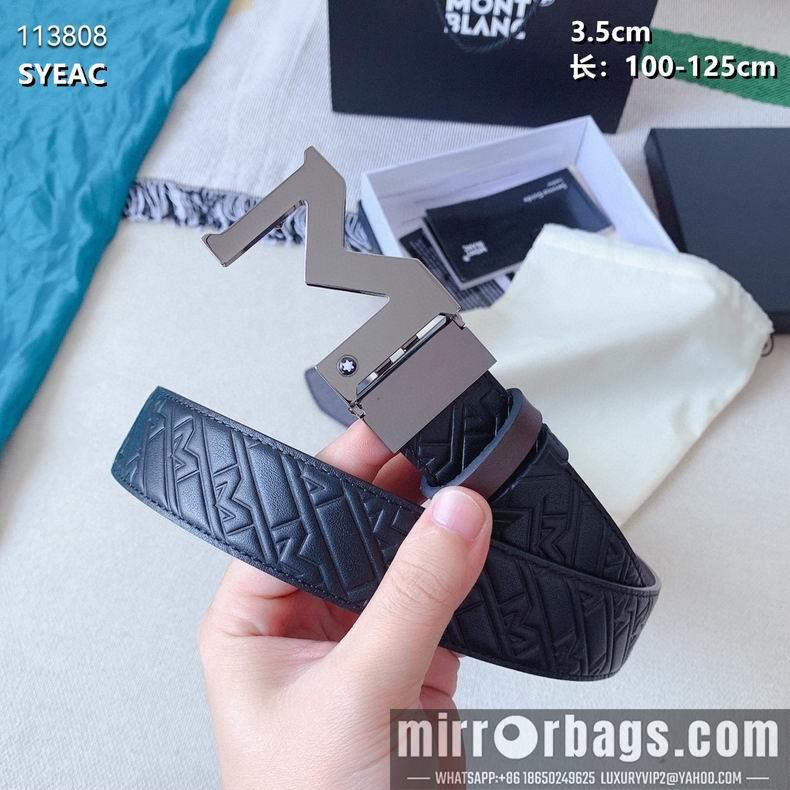 Montblanc belt 30mmX95-125cm 8L02