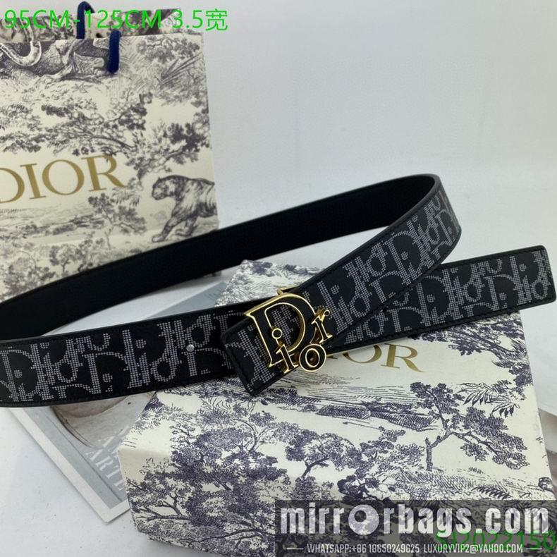 Dior belt 35mmX95-125cm 7D06