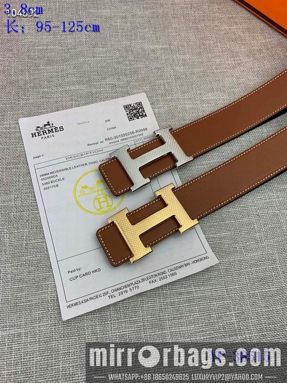 Hermes Belt 38mm 95-125cm 8L09