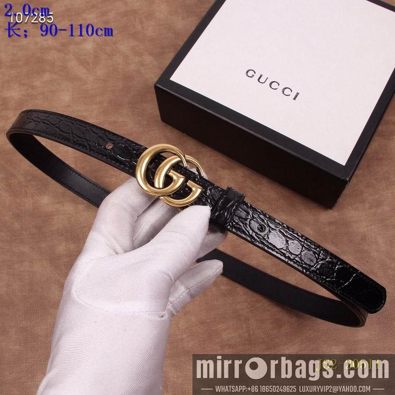 Gucci belt 20mm 90-110cm 8L03