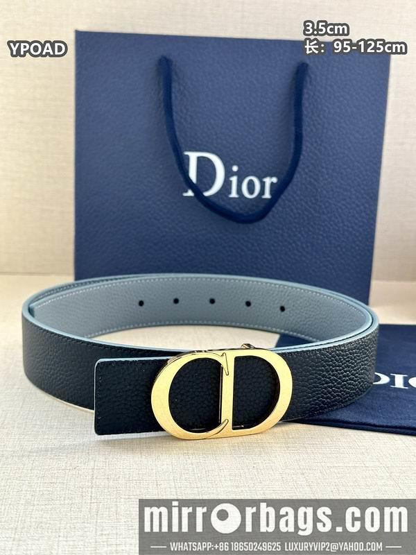 Dior belt 35mmX95-125cm 8L41