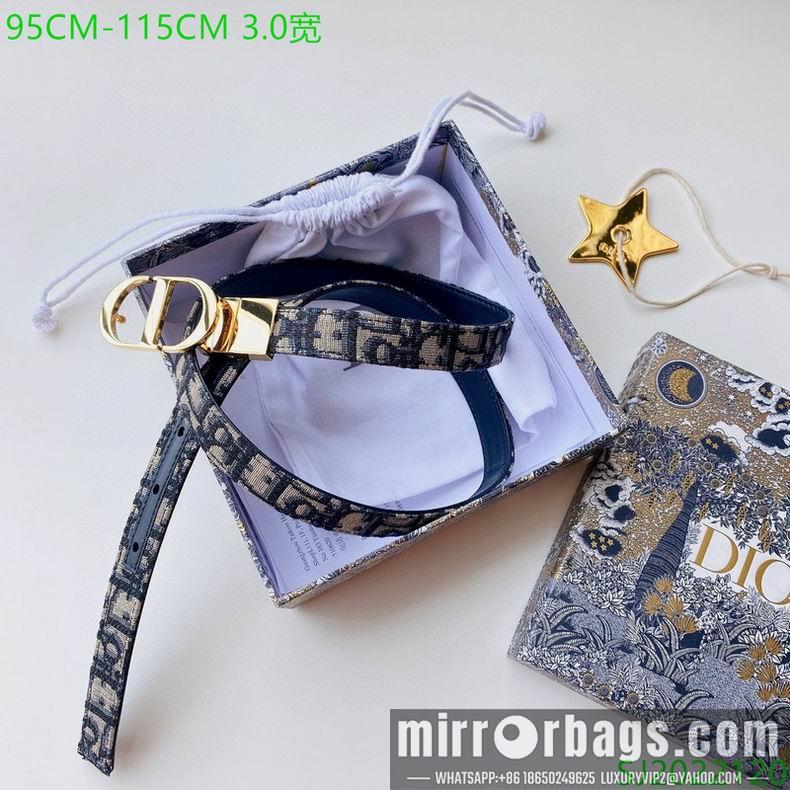 Dior Belt 30mmX95-115cm 7d30