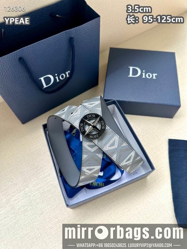 Dior belt 35mmX95-125cm 8L18