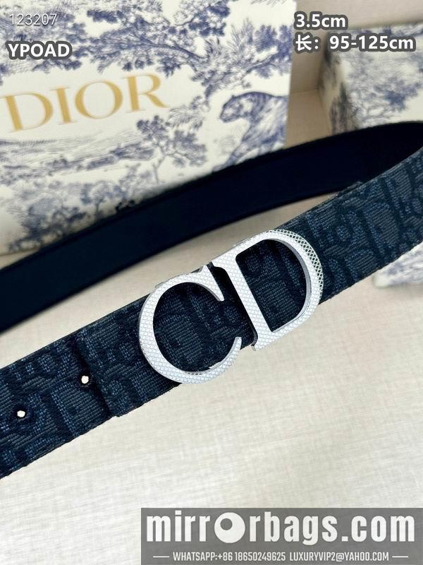 Dior belt 35mmX95-125cm 8L23