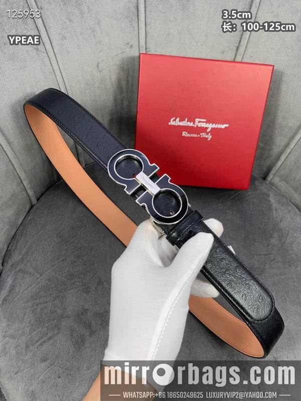 Ferragamo belt 35mmX100-125cm 8L19