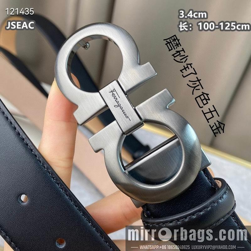 Ferragamo belt 34mmX100-125cm 8L09
