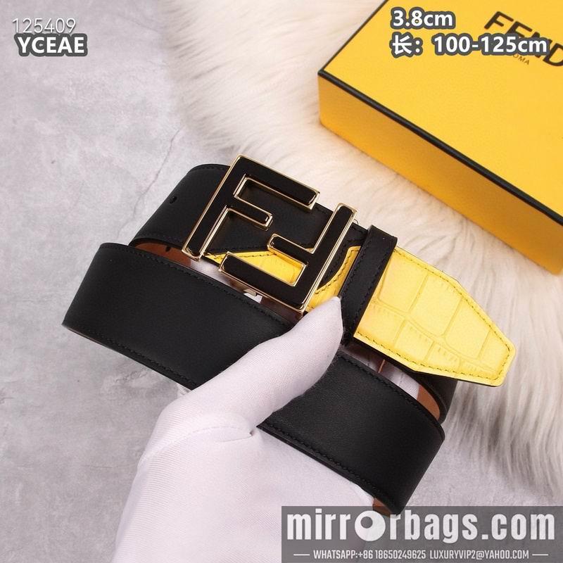 Fendi belt 38mmX100-125cm 8L22