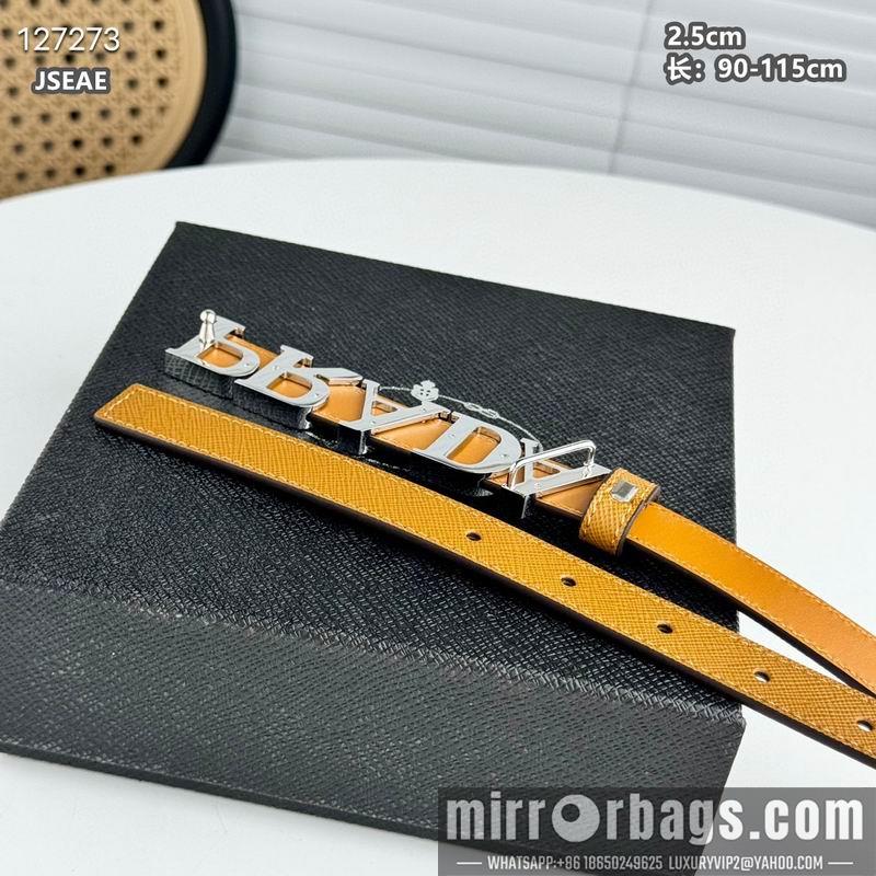 Prada belt 25mmX90-115cm 8L04
