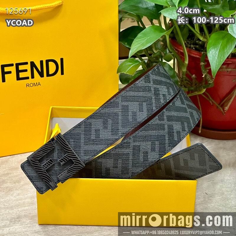 Fendi belt 40mmX100-125cm 8L26